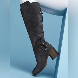 Franco Sarto A-Mystic Suede Tall Boots